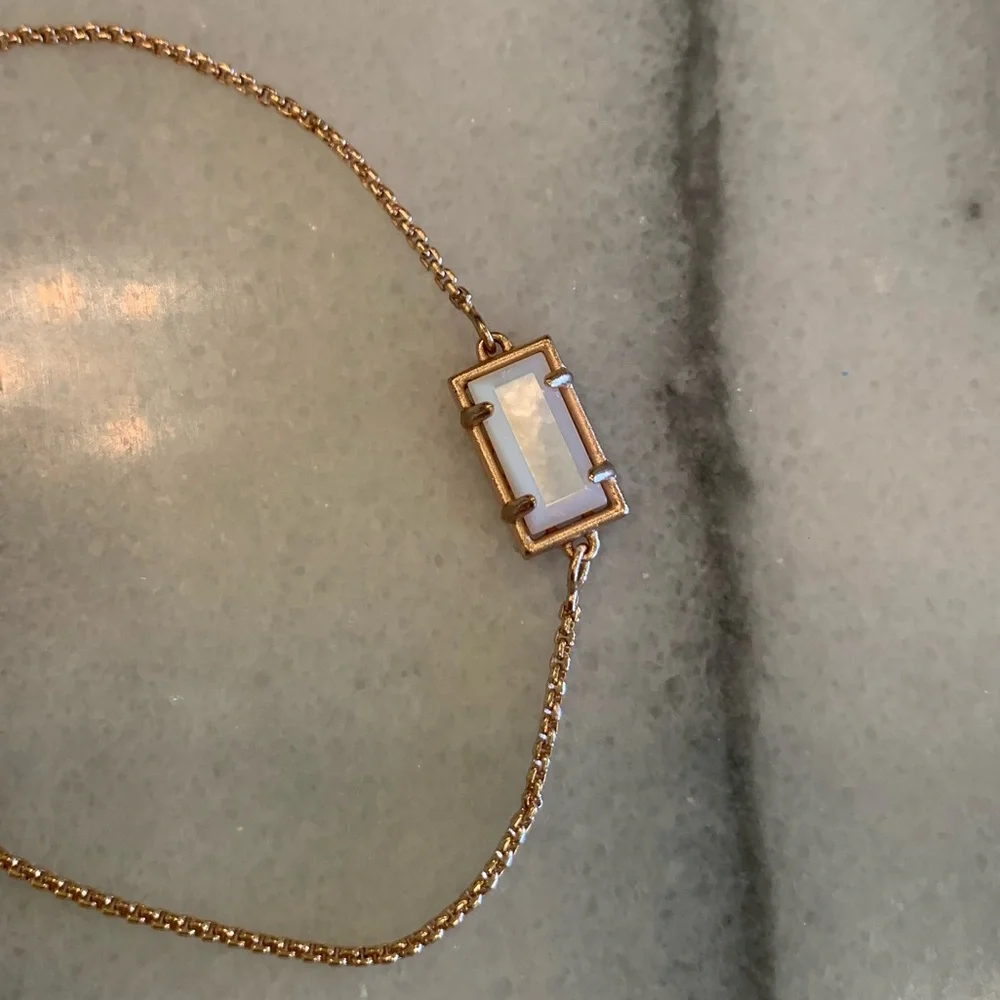 KENDRA SCOTT Phillipa Chain Bracelet Rose Gold - Picture 3 of 8